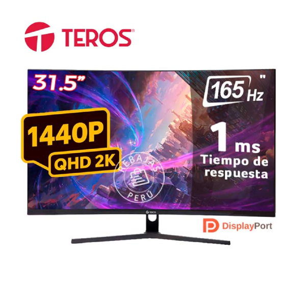 TEROS TE-3217G 32 QHD VA 165Hz 1ms DP HDMI