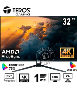 TEROS TE-3252S 315 4K UHD 1ms Freesync RGB VA LED