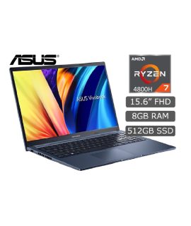 ASUS M1502IA Ryzen 7 4800H 2.9/4.2GHz 8GB DDR4.  15.6" FHD LED Backlit