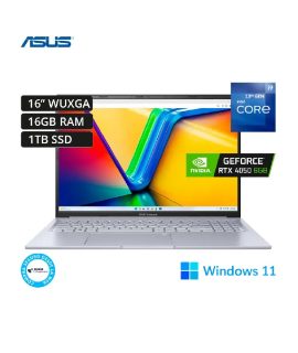 Asus Vivobook 16X Core i9-13900H, 16GB RAM, 1TB SSD, RTX 4050 6GB, 16″ WUXGA, Windows 11