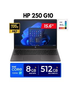 HP 250 G10, Core i7 1355U Max 5.00GHz, 8GB DDR4-3200 15.6" LCD LED SVA HD