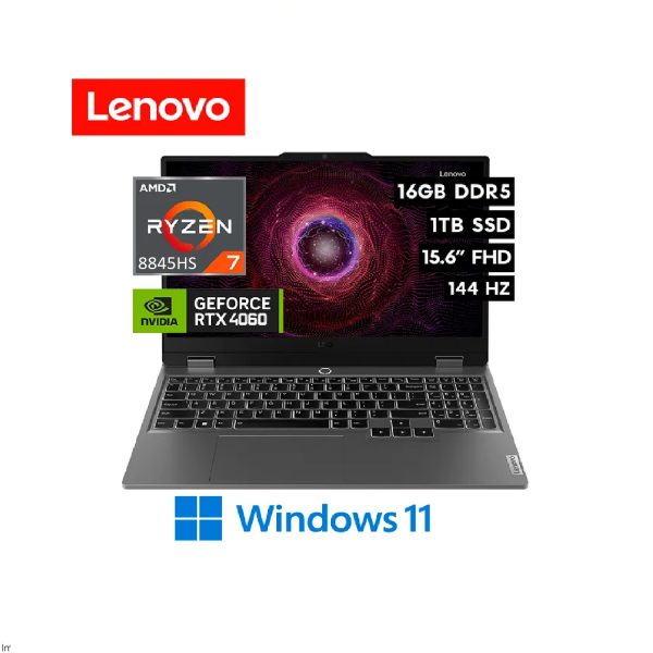 (C) Lenovo LOQ Ryzen 7 8845HS 16GB 1TB SSD NVIDIA RTX 4060 8GB 15.6″ FHD 144Hz W11