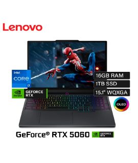 (D) Lenovo Legion 5 15IRX10 Intel Core i7 14700HX Ram 16GB Disco 1TB SSD Video Nvidia RTX 5060 8GB 15.1" WQXGA Windows 11 (83LY0000US)