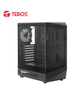 TEROS TE-1321G, Mid Tower, USB 3.0 / USB 2.0, audio, ventilador ARGB, negro