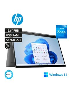 (C) HP Envy x360 15-EW1058 Core i5-1335U, 8GB RAM, 512GB SSD, 15.6″ FHD Táctil, Windows 11