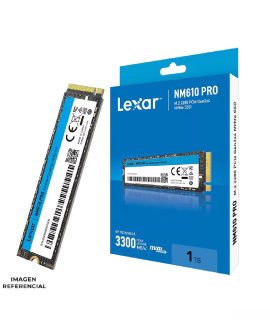 (B) SSD 1TB LEXAR NM610 PRO M.2 PCIEX GEN 3 M.2 LNM610P001T-RNNNG