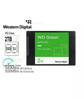 (A) Western Digital Green, WDS200T2G0A, 2TB, SATA 6Gb/s, 2.5", 7mm.