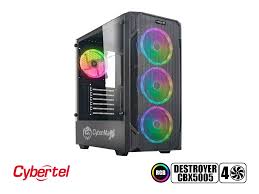 CASE CYBERTEL DESTROYER CBX5005 4 FAN MALLA