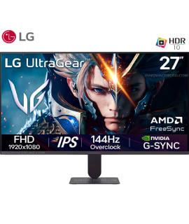 LG ULTRAGEAR 27" FHD IPS 144HZ 1MS G-SYNC