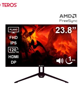 MONITOR FLAT TEROS TE-2415S, 24″, 120HZ, 1MS, IPS, HDMI, VGA, SPEAKER 23.8″