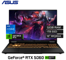 ASUS TUF F16 FX608JMR GAMING Core™ i7-14650HX 14va GENERACIÓN