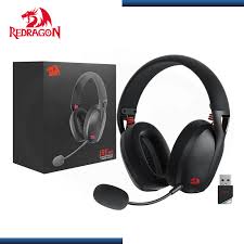 (A)AUDIFONO GAMER REDRAGON IRE H848 WIRELESS | ULTRA-LIGHT | USB TYPE-C | BLACK