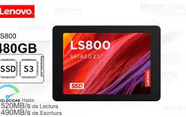 (A)DISCO SOLIDO LENOVO LS800, 480GB, SATA III, 6.0 GB/S, 2.5"
