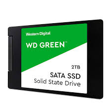(A)DISCO SOLIDO SSD WESTER DIGITAL 2TB 2.5" (SATA) GREEN, VEL. TRANS 540 M/S.