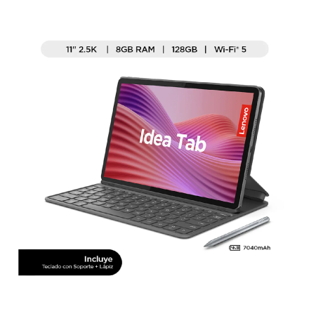 Lenovo Idea Tab 11" 2.5K (2560x1600) IPS, 8GB RAM LPDDR4x, 128GB UFS 2.2