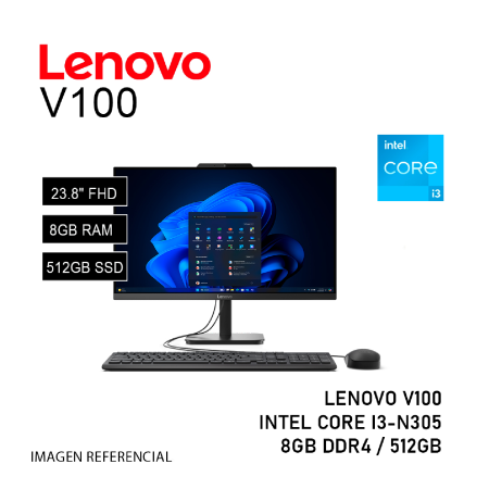 (S)ALL IN ONE LENOVO V100 INTEL CORE I3